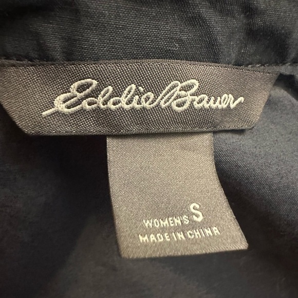 Eddie Bauer Black Jacket Utility Style - Picture 8 of 9